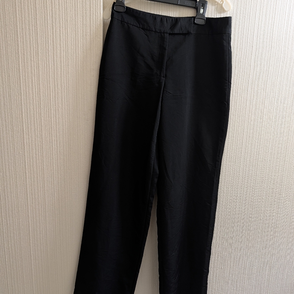 Donna Karan Women's Black Wool Dress Pants Size 10